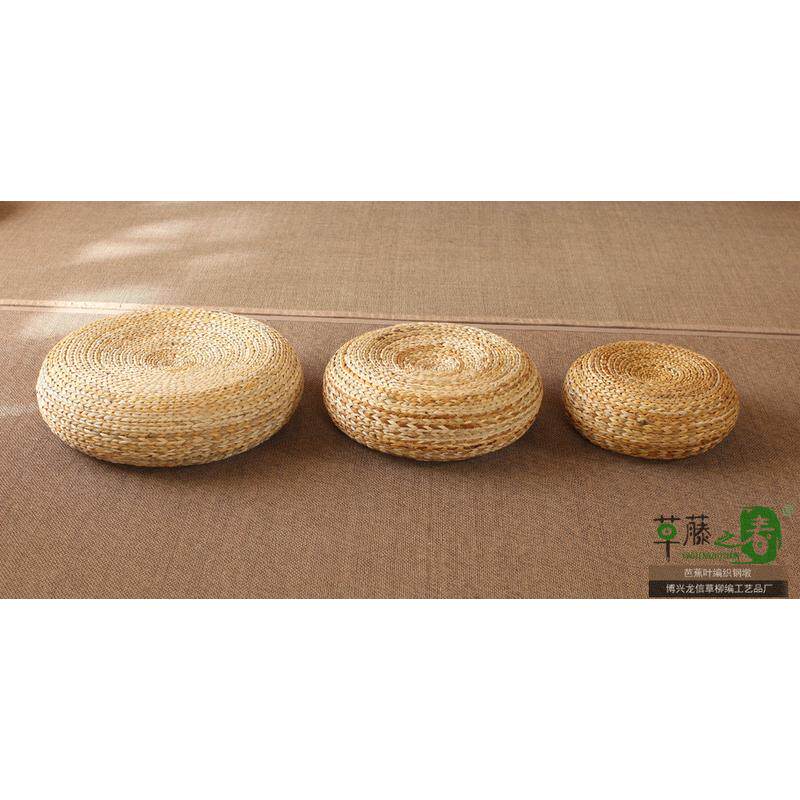 草编蒲团芭蕉叶榻榻米坐凳坐墩飘窗草编垫子
