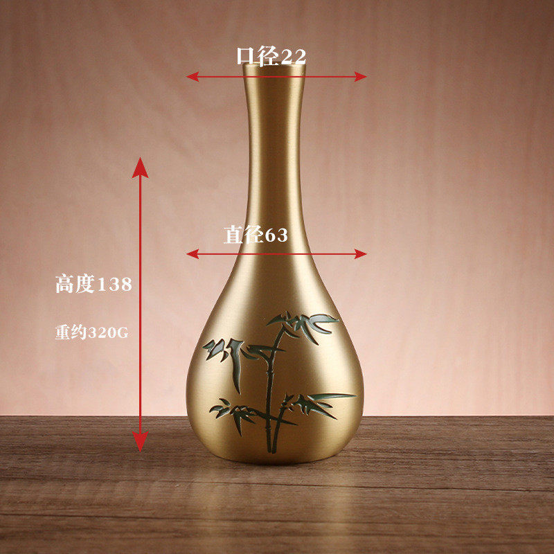 创意家居软装饰品轻奢摆件插花富贵竹瓶子北欧花瓶现代简约