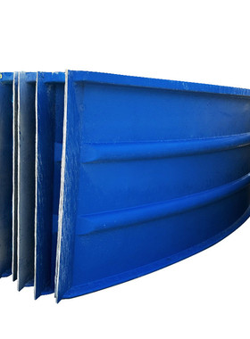 除臭污水池盖板集气罩防雨罩厂家批发玻璃钢平面拱形玻璃钢盖板