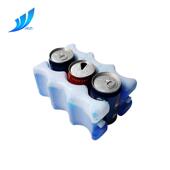 厂家供应冷使用双向波浪蓝冰注水冰板蓄反复冰盒冰晶冰排超长保冷