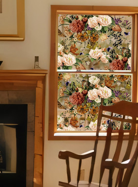 2023秋季新品玻璃贴膜民宿窗户静电贴纸胶不透明免se512