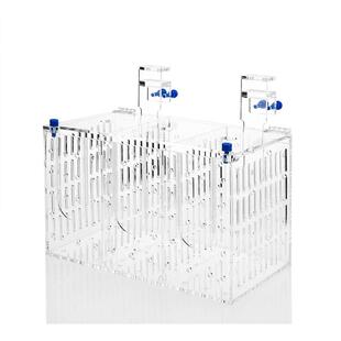 海之源鱼儿亚克力隔离盒单格三格带四格前门天窗水族箱多功能盒