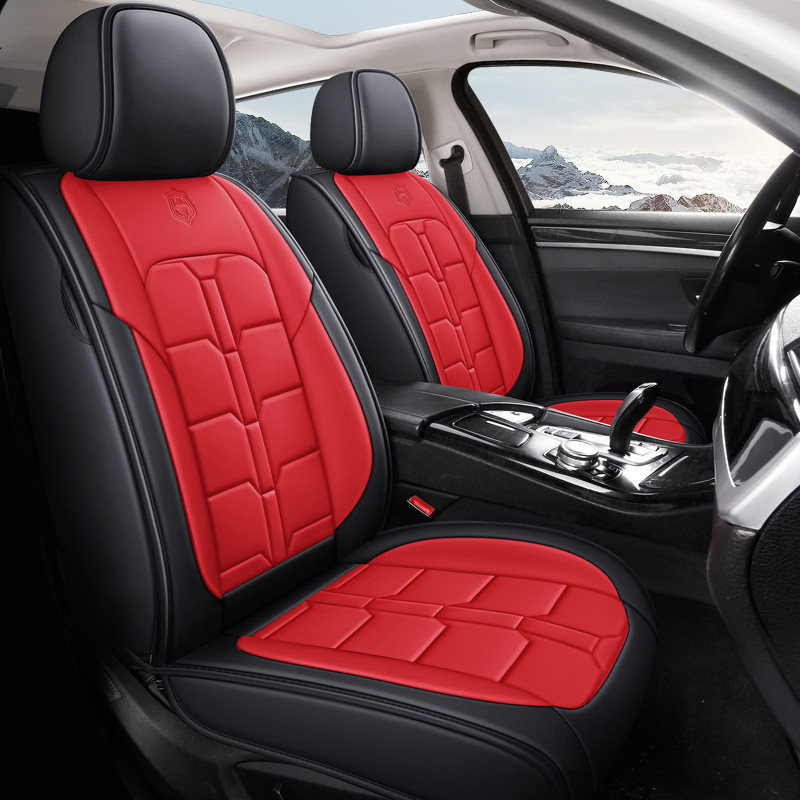 热销厂家直销汽车坐垫四季通用全包围皮座垫新款内装饰座椅套座套
