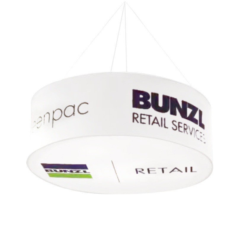 展示架吸顶快幕秀便携式会展折叠广告商场展会吊环铝合金会议制作