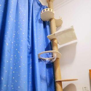 猫树通天柱豪华实木猫架家具猫跳台猫爬架顶天立地猫抓柱松木包邮