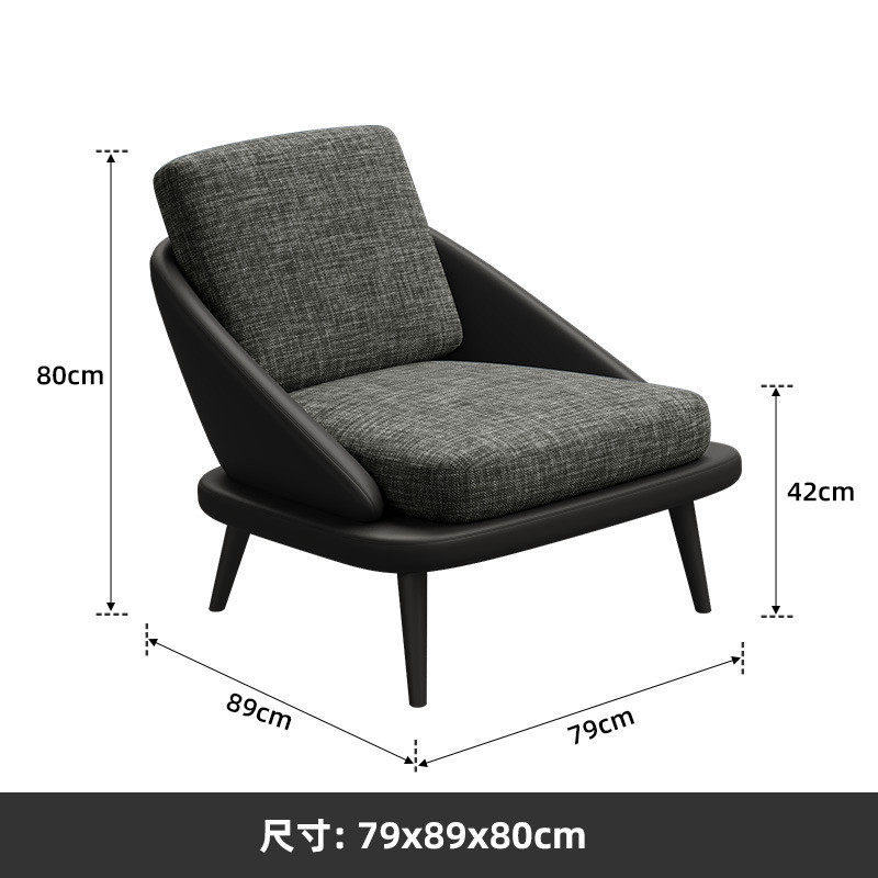 轻奢售楼处休息区洽谈桌椅组合酒店展厅培训接待谈判会客一桌四椅