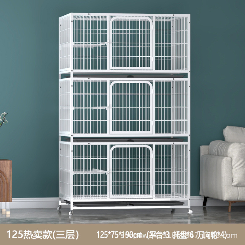 三层繁殖笼猫笼室内猫舍繁育笼店猫笼子笼狗笼猫笼宠物笼室内寄养