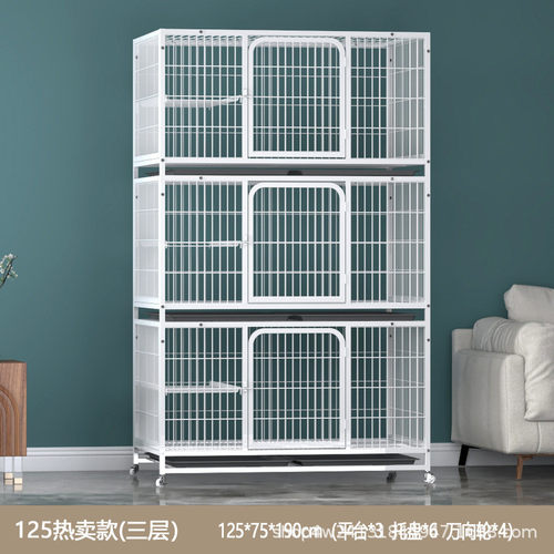三层繁殖笼猫笼室内猫舍繁育笼店寄养笼狗笼猫笼宠物笼室内猫笼子