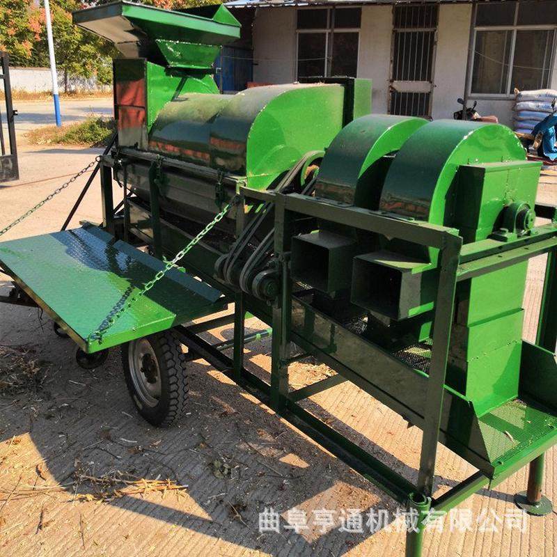 热销跨境供应大型多功能脱粒机柴油款玉米打水稻机农用粒小麦脱粒,农机/农具/农膜,农产品加工设备,淘宝优惠券,粉丝福利购,淘宝优惠卷
