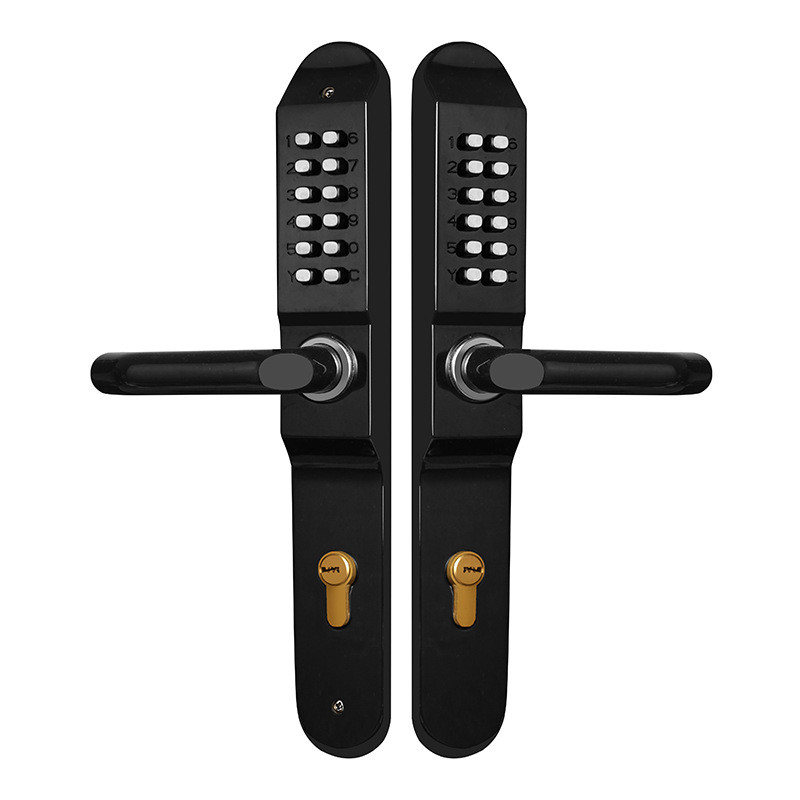 厂家直销庭院门入户密码锁铝艺门机械大门防水智能锁密码锁门锁