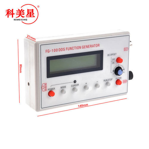 热销dds信号发生器 fg-100 发生器函数dds function signal gener