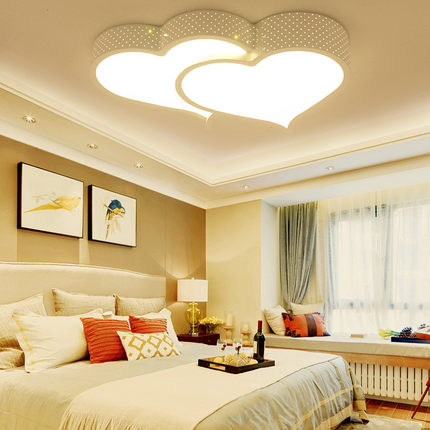 包邮卧室灯具温馨浪漫婚房客厅led吸顶灯现代简约创意书房遥控
