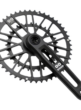 热销EVOSID公路自行车牙盘48-32T/46-30TGXP齿盘砾石车一体双盘