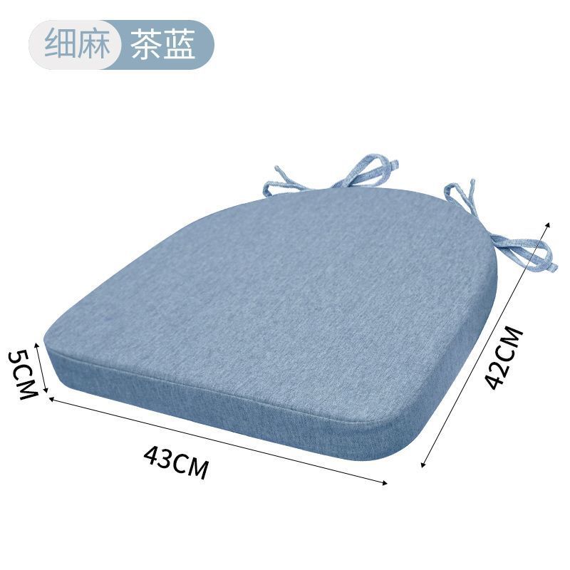 棉麻垫沙发沙发垫简约现代新款布藤椅圆形5卡座坐垫亚麻飘窗垫