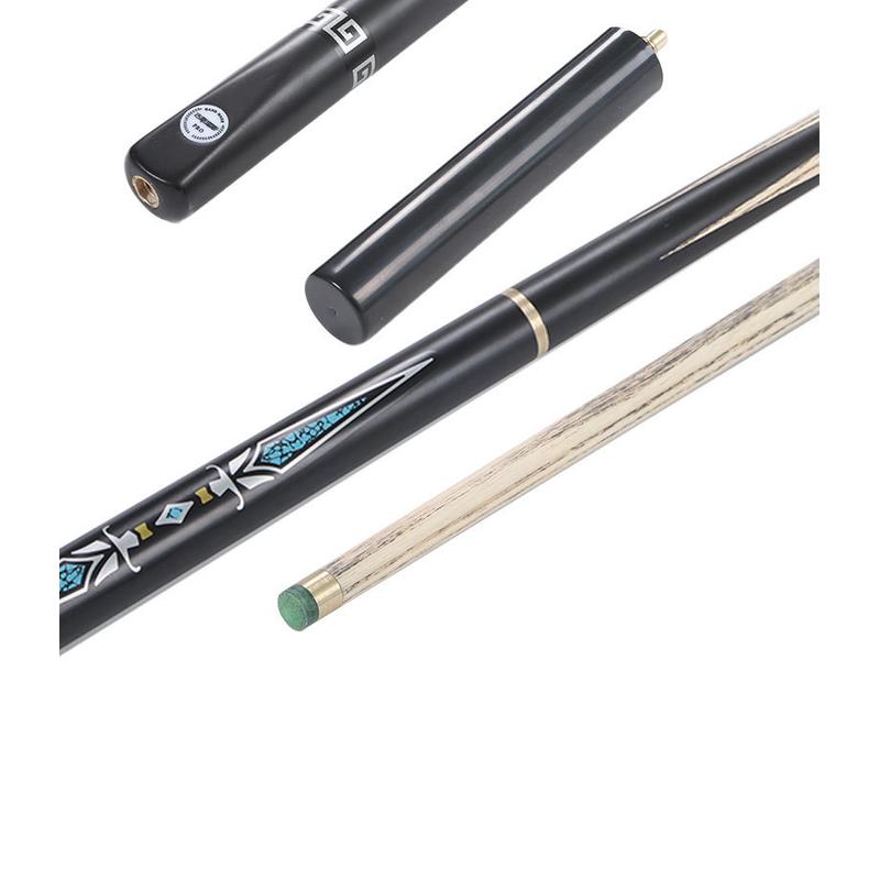 镭射修罗杆中式八球杆通杆分体手工台球杆斯诺克台球杆专用加重杆