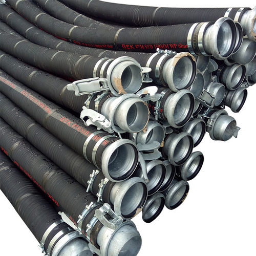 大口径钢丝骨架缠绕埋加厚胶管黑色排涝橡胶管水波纹吸橡胶管