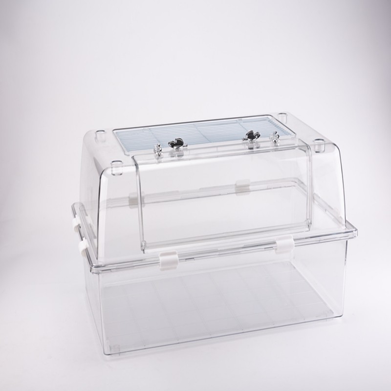 果然宠仓鼠金丝熊60透明饲养全透明亚克力仓鼠基础笼笼天蝎座笼