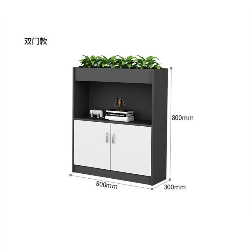 花草隔断柜隔断柜绿植柜文件柜资料柜办公室屏风柜矮柜花架置物架