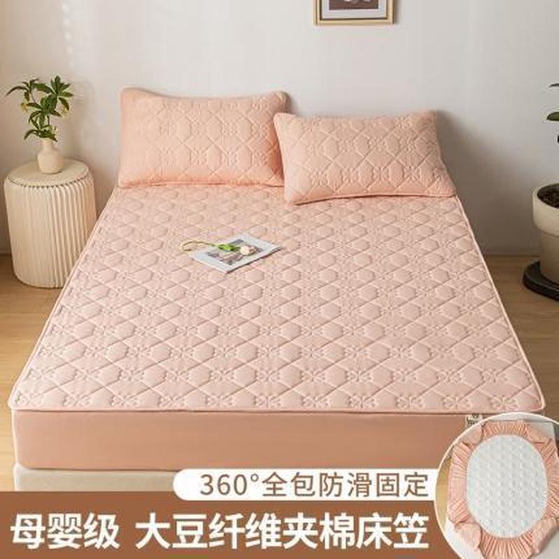 防水隔尿床笠单件席梦思床罩洗床垫保护罩防滑防尘罩可机透气
