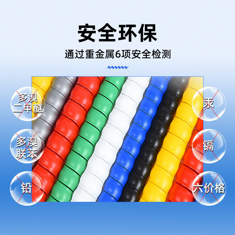 电源线线管管绝缘电缆电线软包裹套塑料液压油管汽车包螺旋保护套