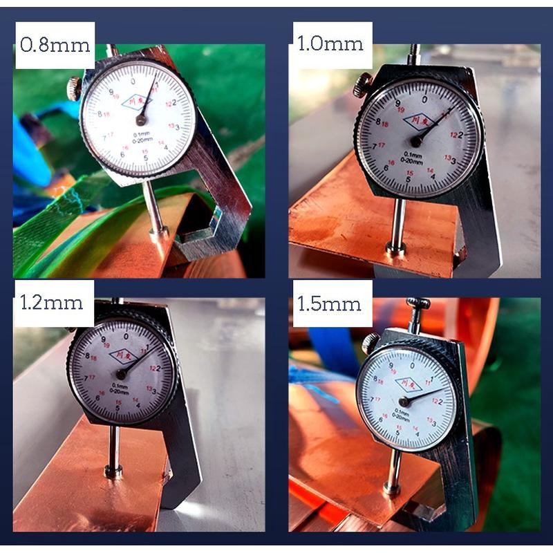 水利水电站铜片止水带止水紫铜软态加工铜板片带t3紫铜板垂直型