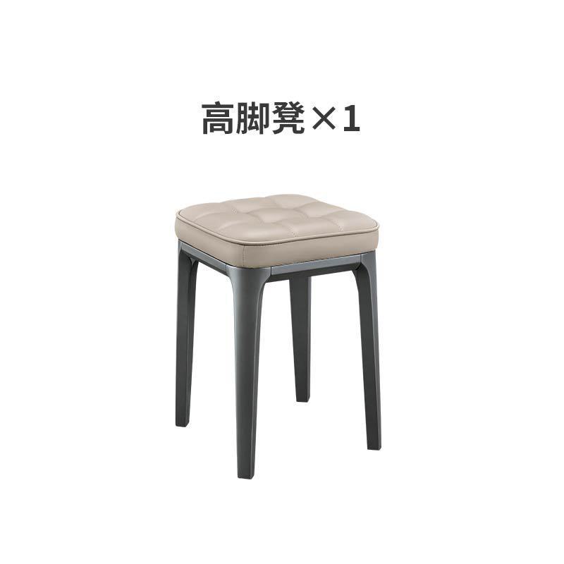 简约客厅凳子轻奢餐椅家用现代实木圆凳梳妆台椅子创意客厅小矮凳
