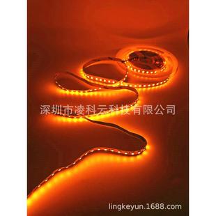 高亮12v2835裸软不防水120珠1700k灯带24v防水1700k琥珀色板灯条