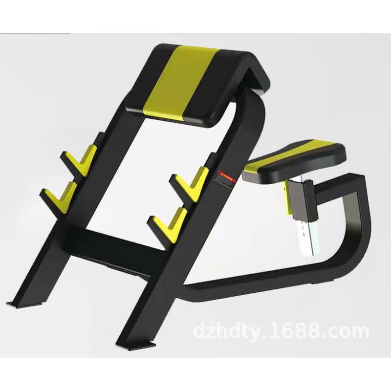 商用健身器材罗马凳腹肌板肩凳罗马椅推牧师凳高位下拉可调哑铃凳