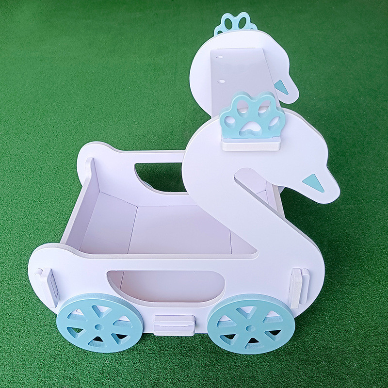 热销宠物床批发四季通用猫窝网红大白鹅狗窝小猫咪幼猫床不占地好