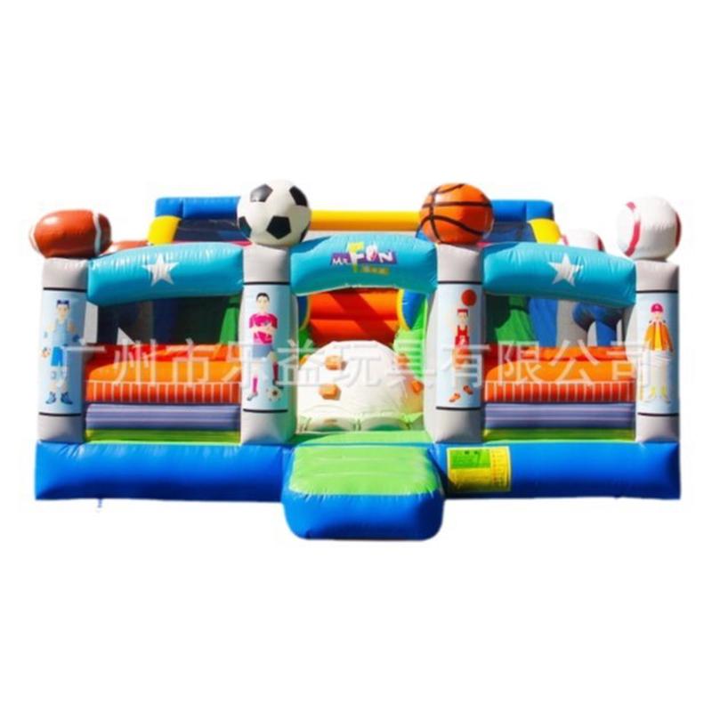 乐叔叔儿童滑滑梯充气城堡室外小型大型家用广场蹦蹦跳跳床
