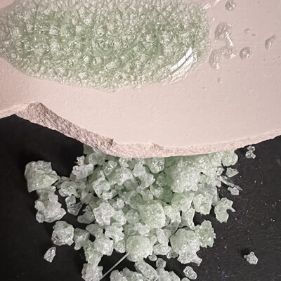 用琉璃古建低温高铅熔块铅玻璃氧化铅的硼熔块