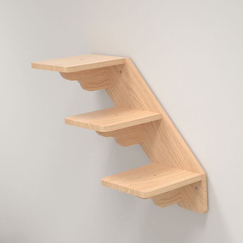 全实木猫爬架子墙猫窝跳猫爬架大型猫猫爬架不占地猫太空舱架梯子