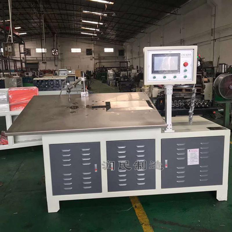 全自动2d线材成型机不锈钢丝铁丝弯框机数控伺服线材折弯机厂家