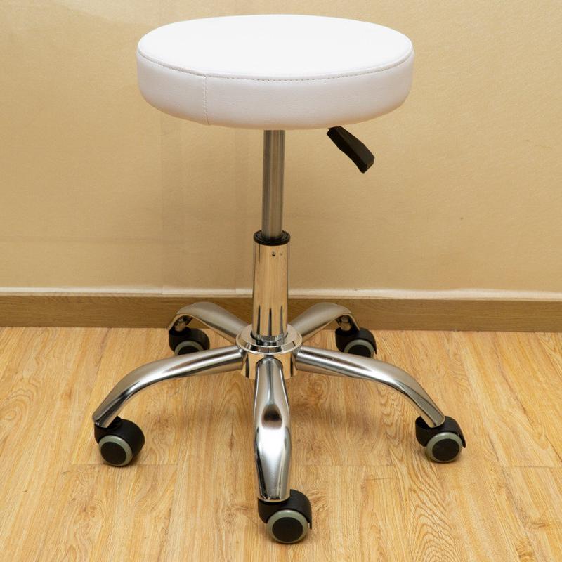 美容院专用旋转升降凳美甲美发按摩大工椅理发店酒吧椅滑轮圆凳子