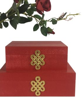 热销现代新中式饰品收纳盒样板间批发工艺摆件工厂首饰盒