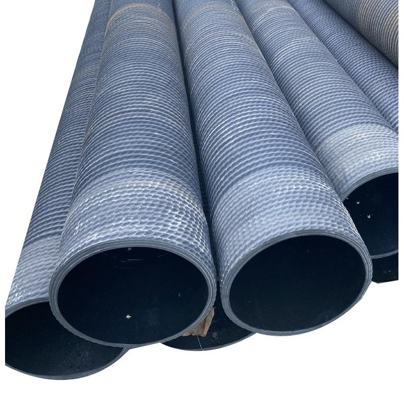 厂家现货各种规格型号橡胶管排水抽沙用钢丝橡胶管黑色钢丝吸