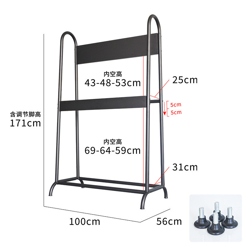 摩托车机车轮胎修陈列架货架展示架山轮车轮胎修理架架可移动货架