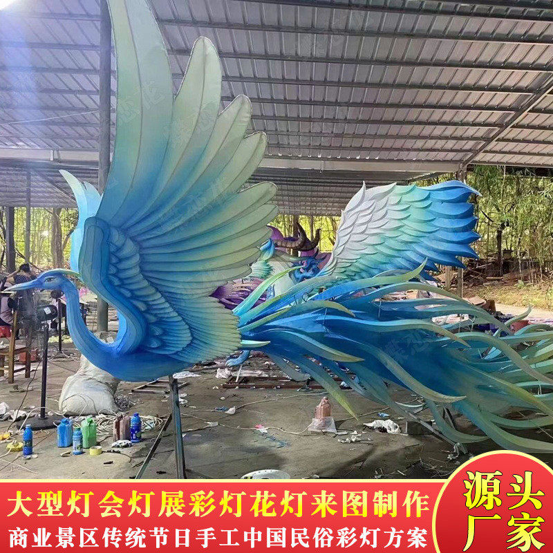 龙年灯光大型花灯花彩灯制作厂主题摆件传统工艺春节元宵景区亮化