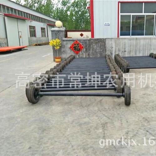 热销厂家拖车农业供应转盘3吨拖车轴400/8实心胎