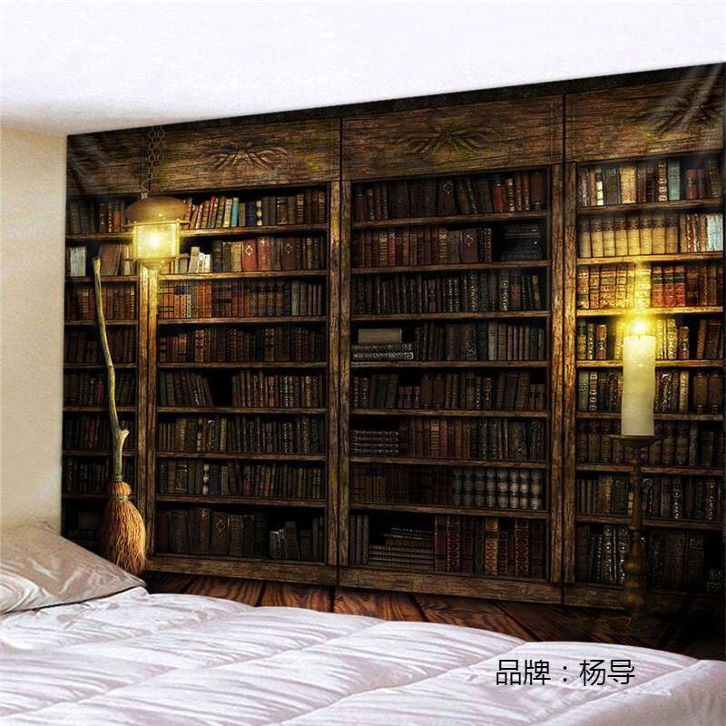壁画装饰创意挂壁网红挂墙2020新款墙布床头背景布ins挂布风景