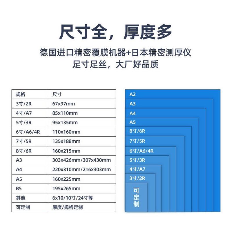 千帆厂家批发25c菜单加厚塑封塑膜笔记本封面圆角过纸a3a4