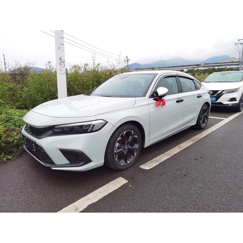 2023思域两厢CIVIC HATCHBACK晴雨挡不锈钢雨眉装饰改装遮雨板