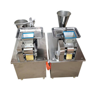 不锈钢商用全自动仿手工水饺小型花边饺子机机器设备咖喱蒸饺机