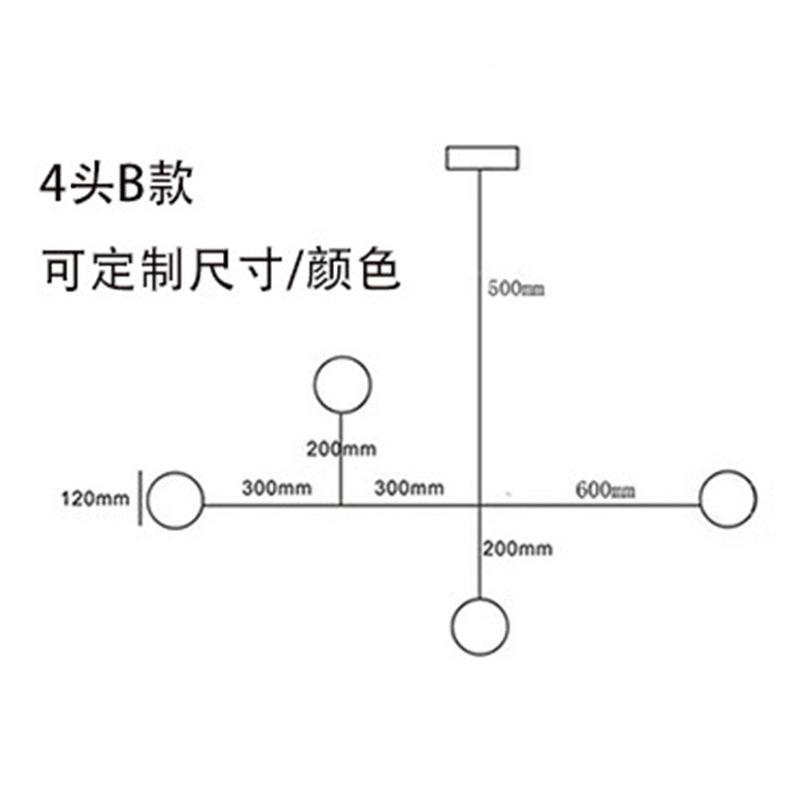 非标工程售楼部沙盘魔豆吊灯酒店灯具宴会厅餐厅玻璃圆球组合大堂