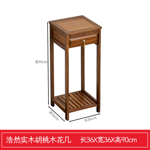 收纳架博古架新中式茶柜置物架茶室茶叶实木多宝阁古董展示架书架