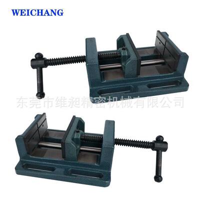 虎钳导杆式平口钳精密钻床快动重型夹具台虎钳4寸q19d100小台钳