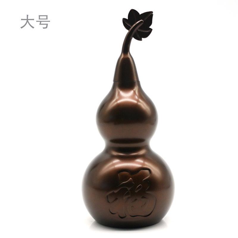 厂家大号黄铜批发家居福禄工艺品家居创铜制葫芦摆件