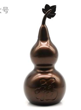 厂家大号黄铜批发家居福禄工艺品家居创铜制葫芦摆件