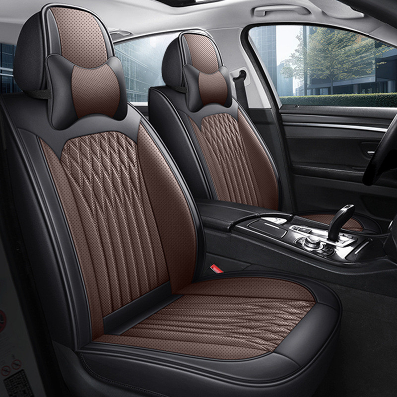 热销新款纳帕皮四季通用专用车座椅套皮革全包围座垫车垫汽车坐垫