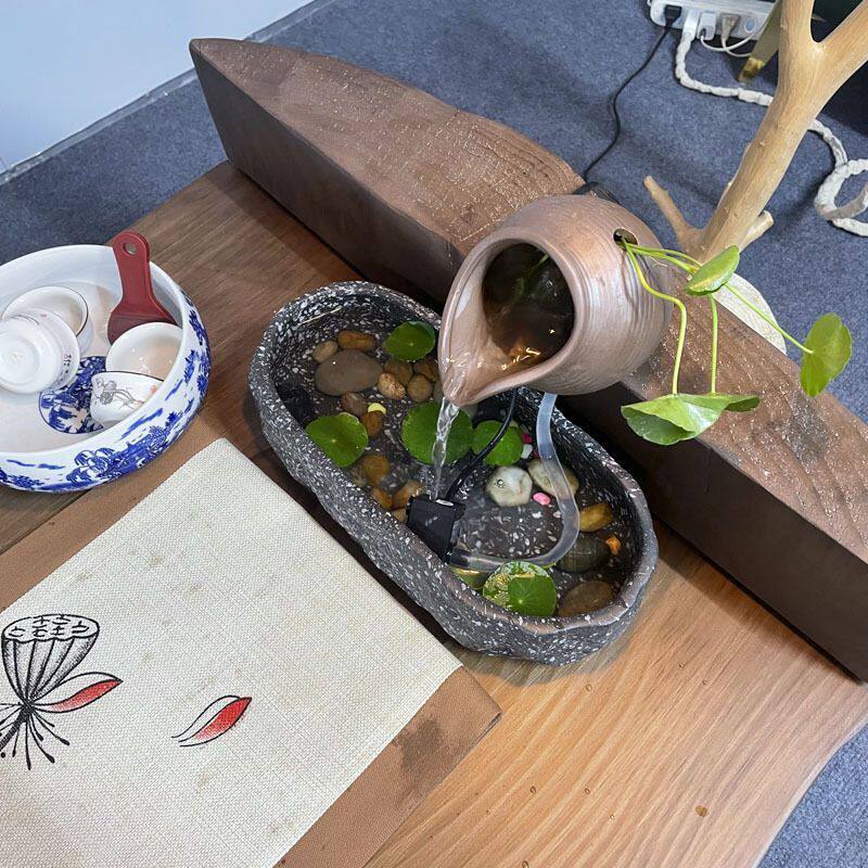 实木家用阳台泡茶桌椅组合民宿禅意侘寂风茶艺茶台日式榻榻米茶几